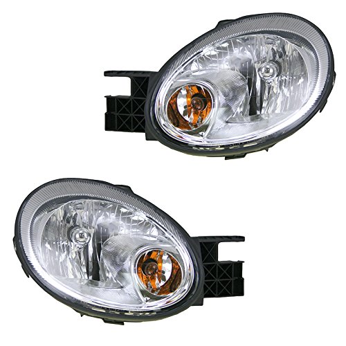 Image of TRQ Headlight Assembly Set CH2502151 CH2503151