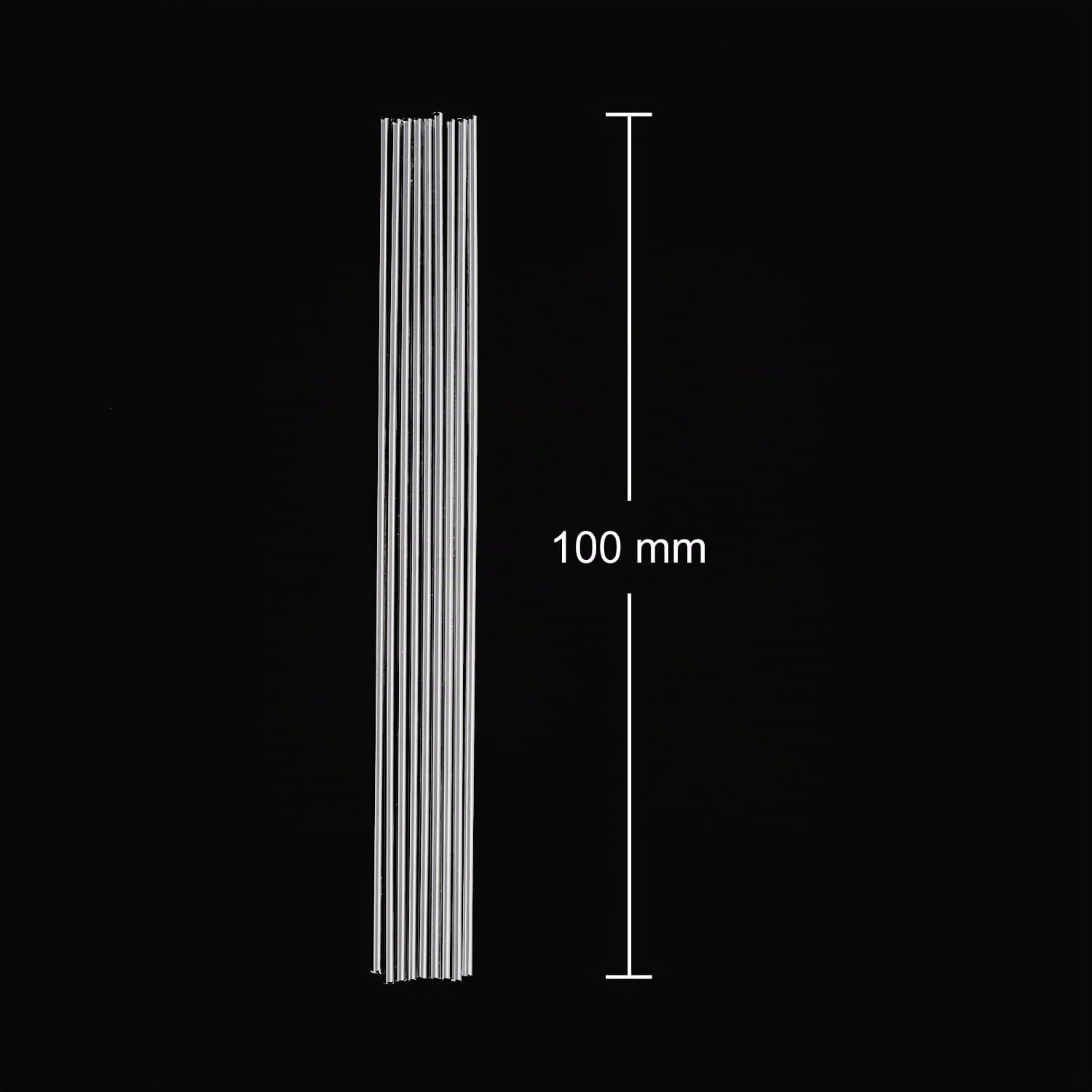 stonylab Tubes Capillaires en Verre Point de Fusion, Tube Capillaire en Verre de 100 mm pour Mesure du Point de Fusion, 0,9-1,1 mm ID, Absence de Scellement aux Deux Extrémités, 1000 PCS