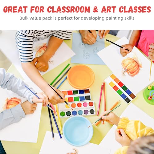 Simetufy 32 PCS CANVAS PANELS Pack 8X10 Inch Paint Canvas Boards thumb #6
