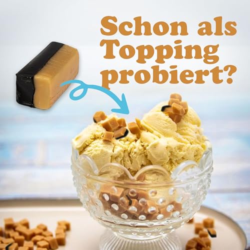 Kuhbonbon Lakritz Bundle - Süßigkeiten Großpackung mit Erdbeere (200g), Original (200g), Mint (200g) und Sahne (200g) Karamell Bonbons - Die originale Sweets für jeden Tag