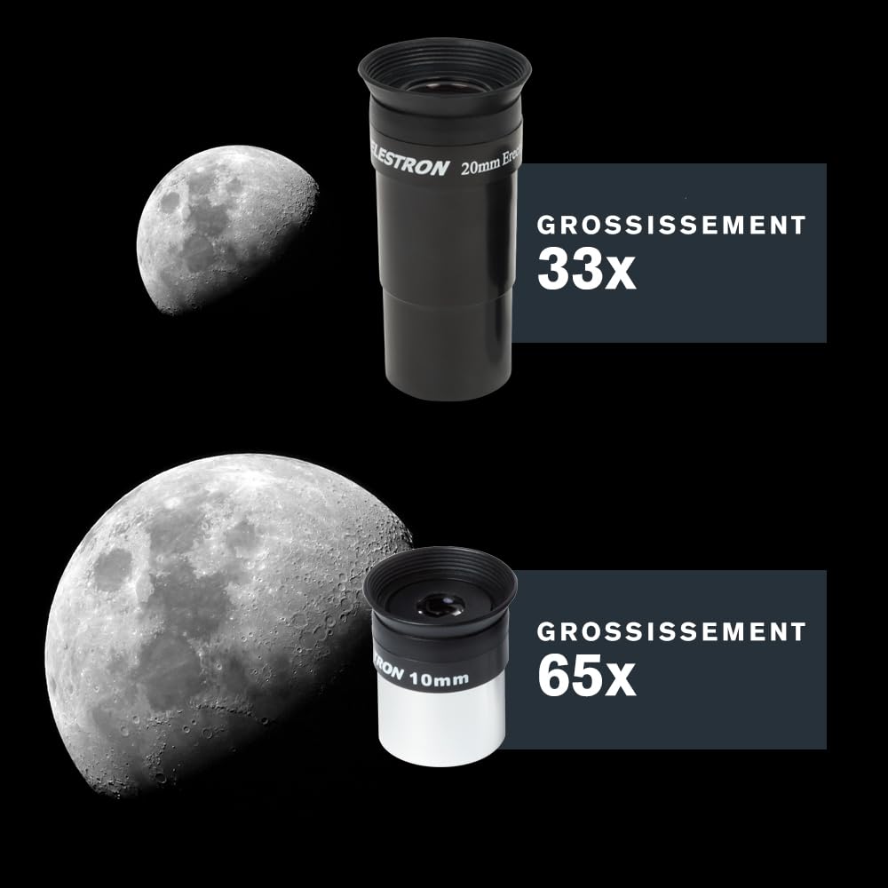 Celestron 31045 AstroMaster 130EQ Newtonian Reflector Telescope, Dark Blue