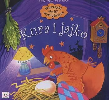 Paperback Wierszyki dla najmlodszych Kura i jajko [Polish] Book