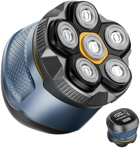 Head Shavers for Men, 2025 Upgraded 6D Magnetic Head Shaver, Waterproof Wet/Dry Head Shavers for Bald Men, 2-Speed Mens Head Shaver Bald, Rechargeable Men's Skull Shaver