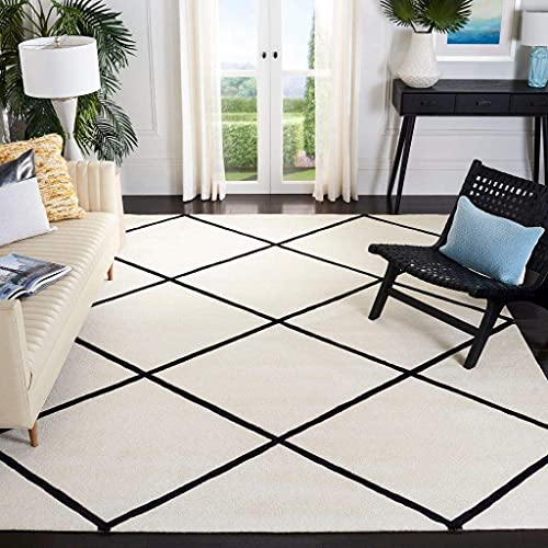 Image of Soft Pure Woolen Modern Collection Tufted Carpet for Living Room,Bedroom'Kitchen and Hall (5 X 7) Feet