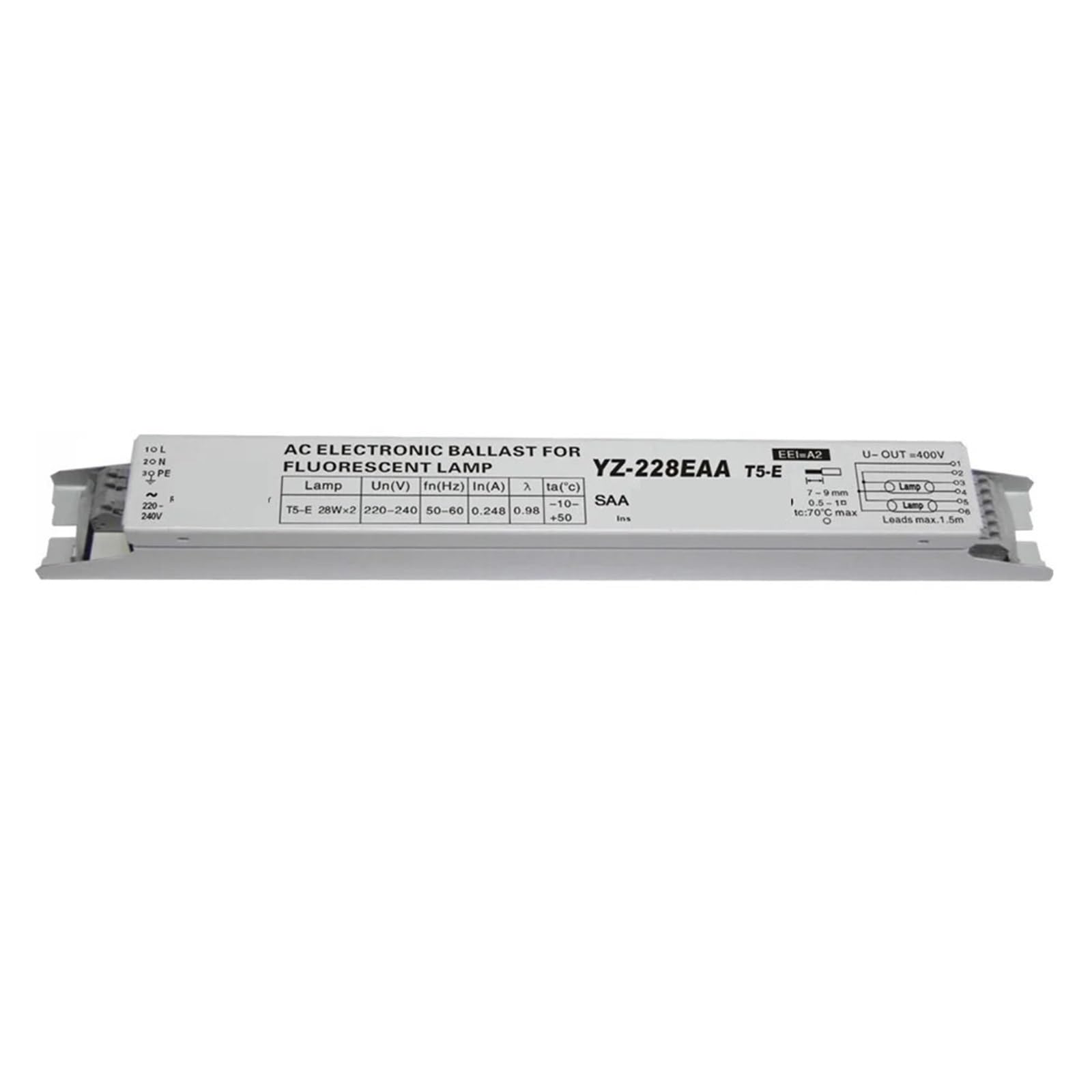 COSZWQDP Electronic Ballast 220-240V T5 YZ-228EAA YZ-328EAA T5-E 2 * 28W 3 Rectifier for Tube