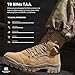 GARMONT TACTICAL T8 Bifida Military Combat Boots for Men and Women, Army, Air Force, AR670-1 Compliant Footwear, Suede Leather, Multi-Terrain Shoes, Coyote, Size 12