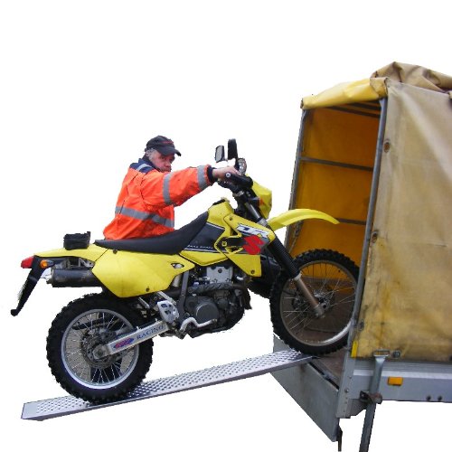 Paar Alu Auffahrrampe 200 cm 200 kg Auffahrschiene Verlade Rampe Motorradrampe Verladerampe Verladerampen Laderampe… – Bild 6