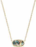 Vista 135 de Kendra Scott - Collar Elisa con dije para mujer, joyería de moda, chapado en oro de 14 quilates