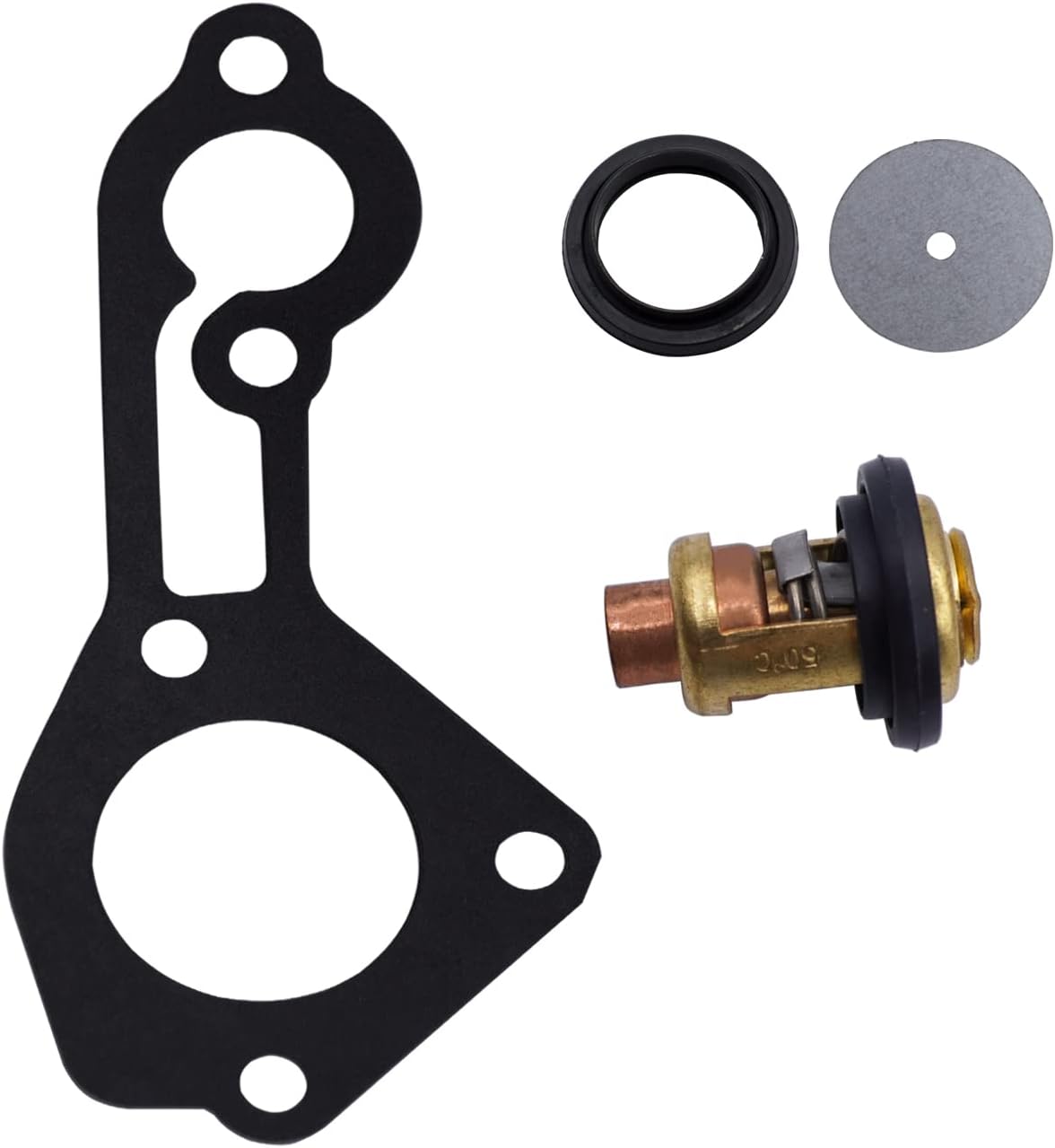 Marine Thermostat Kit 803061T1 18-3569 Replacement for Mercury Mariner L3 L4 70 75 80 90 100 115 125