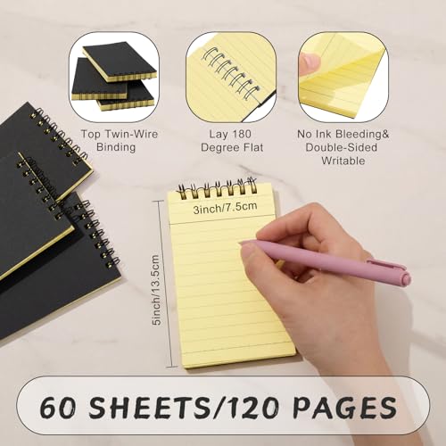 Carnet de poche petit format Tenceur pour ne plus perdre vos idées, mini bloc-notes ligné
