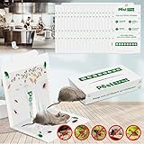 Protecker Super Sticky Glue Traps Bugs Mice Pest Control, Mouse Traps Indoor Home No Kill Safe Pets