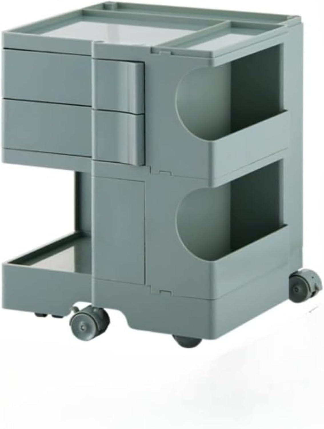 8tail キッチンワゴン 隙間収納 (幅20 奥行60,ホワイト) 1918 8tail