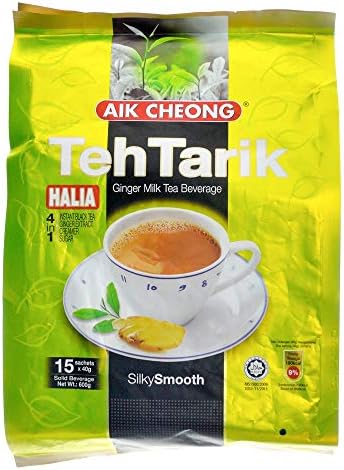 Aik Cheong TehTarik Halia Ginger Milk Tea Beverage 600g)