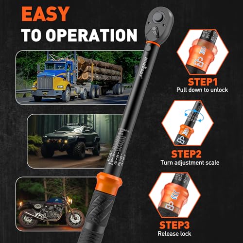 HORUSDY 1/2-Inch Click Torque Wrench