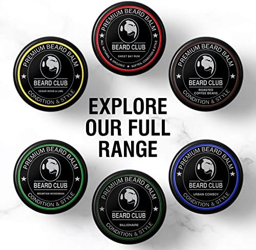 Premium Beard Balm | Cedar Wood and Lime | The Best Beard Conditioner & Softener to Shape & Style your Beard, While Stopping Beard Itch & Flakes | Natural & Organic | Great for Hair Care & Growth (Cedar Wood & Lime)