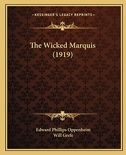The Wicked Marquis (1919)