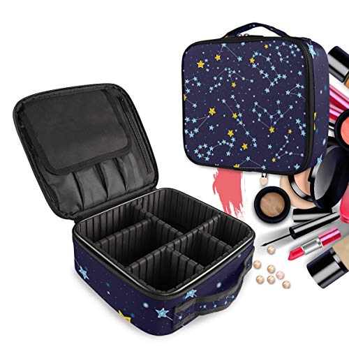 Pochette maquillage constellations contre le désordre des cosmétiques