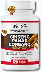 Ginseng Premium WNutry 120 Cápsulas 500mg