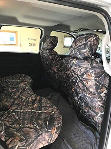 Durafit Seat Covers, DG29 Lost C, 2013-2018 Ram and 2019-2021 Classic Dodge Ram Crew Cab Front and Back Seat Truck Seat Covers, Exact Custom Fit, in Lost Camo Endura Fabric