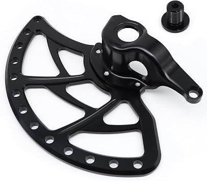 PROCNC Front Brake Disc Rotor Guard Brake Disc Cover Protector Fit for Surron Ultra Bee Black