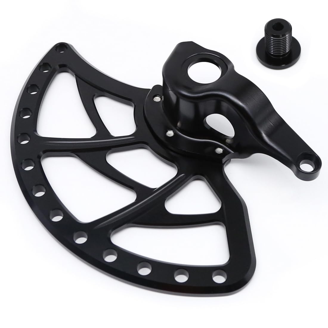 PROCNC Front Brake Disc Rotor Guard Brake Disc Cover Protector Fit for Surron Ultra Bee (Black)