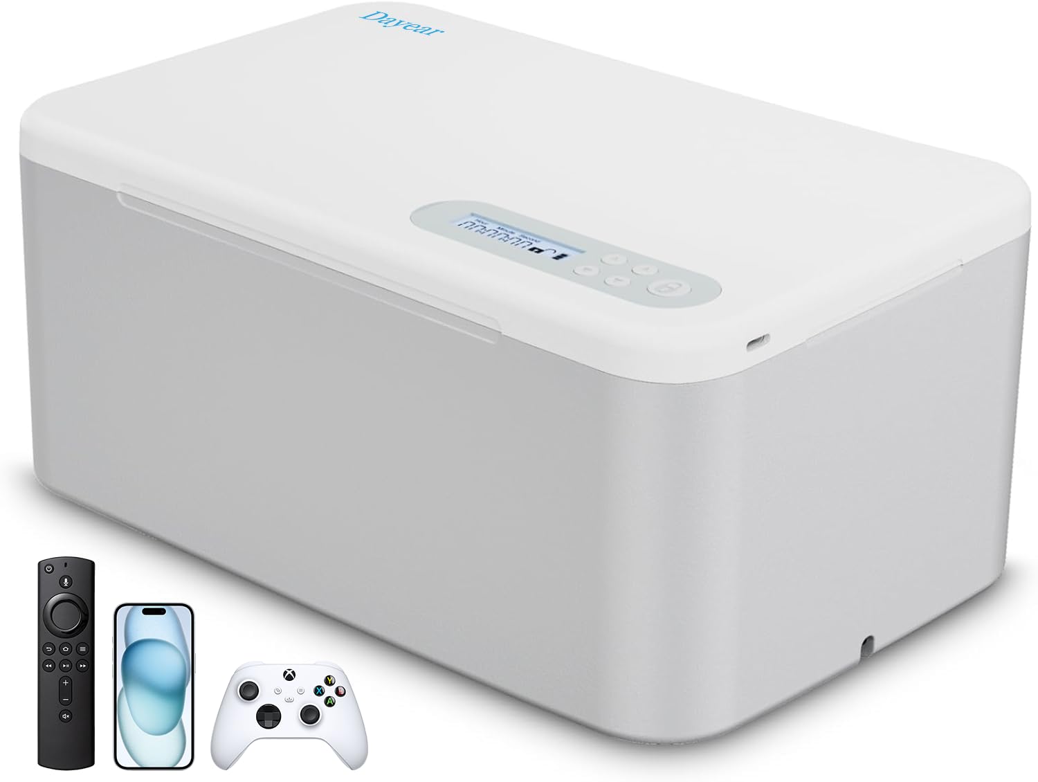 Upgrade Safe Timed Lock Box, Dayear Phone Lock Box with Timer