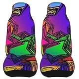 🚗Fácil de instalar y limpiar: correa elástica con ganchos en la parte inferior de las fundas de los asientos, no se requieren herramientas para la instalación. También fácil de limpiar, lavable a máquina, de secado rápido, fácil de cuidar y duradero.