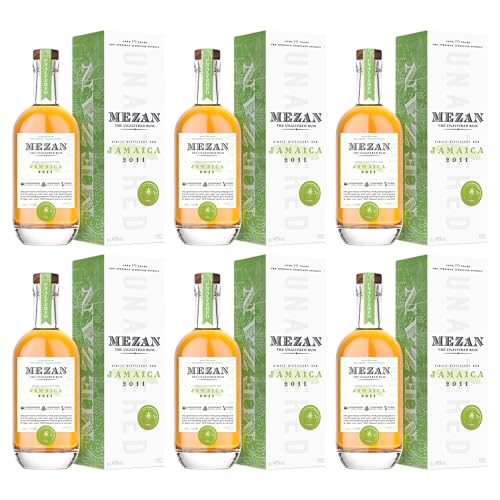 Marussia France Mezan 10YO Rum Jamaica inkl. FeinWert E-Book (6 x 0.7 l)