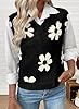 EVALESS Sweater Vest Women Fall Clothes Casual V N... #4