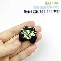 Vista 30 de 10Pcs Monkey Focal Beads for Pens Cute Monkey Bead Silicone Focal Beads for Keychain Making Bracelet Beading Crafts Supplies