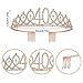 Imagen de JurciCat 40 Cumpleaños Mujer Decoration Banda and Tiara Rose Gold Corona Cumpleaños Regalos de la Mujer para la Decoración de la Fiesta