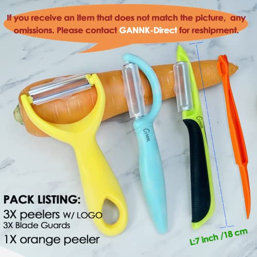 Vegetable Potato Peelers For Kitchen, Y Peeler For Apple Fruit Carrot Zucchini Cucumber Potatoes, Good Grip Veggie Peeler Makes Peeling Very Easy #TOP5