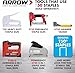 Arrow Fastener 505IP Heavy Duty T50 Staples for Upholstery, Construction, Furniture, Crafts, 3/8-Inch Crown Size, 5/16-Inch Leg Length, 5000-Pack, Made in the USA