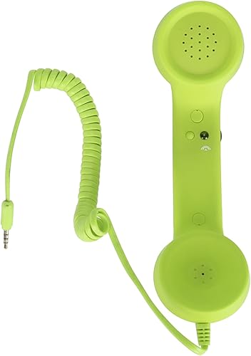 Miniatura 3 de Auricular retro para teléfono celular, auriculares antiguos para responder llamadas, colgar llamadas, rechazar llamadas, rechazar, redireccionar,