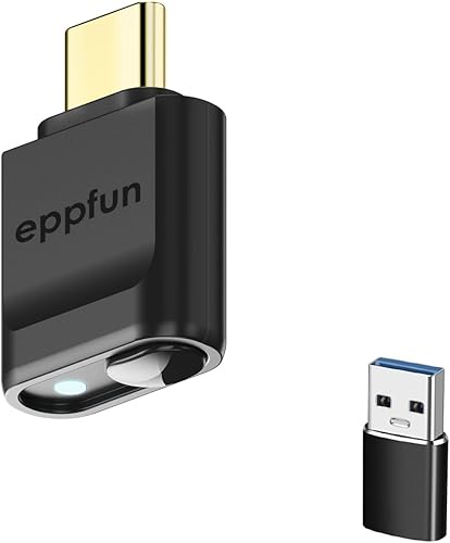 eppfun 3040Pro Ultra Bluetooth USB Dongle - aptX Lossless, LDAC,Plug & Play Audi