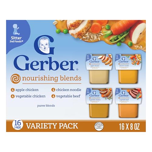 Gerber Nourishing Blends Variety Tubs