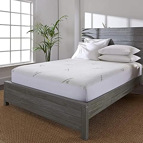 Queen Waterproof Mattress Protector by Pure Bamboo Cover