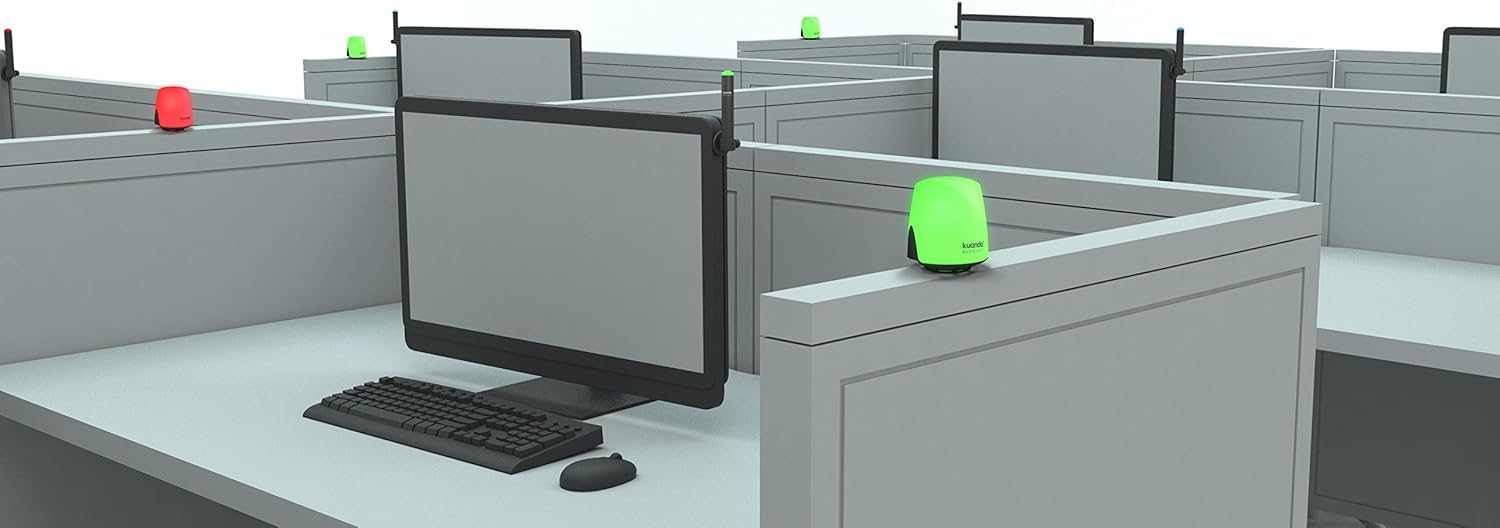 UC Omega Plus USB Indicateur LED Statut Fixation Magnétique Compatible Teams Zoom Webex