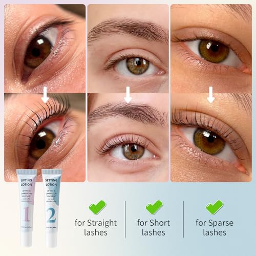 Kit de Permanente de Cils Efficace pour un Regard Recourbé 4 Semaines