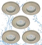 Potencia / consumo de energía: 5x 5.0 Watt 3000K bombillas LED GU10 de color blanco cálido.