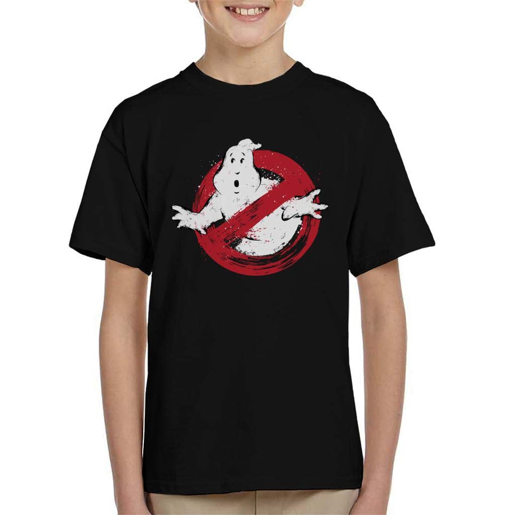 Cloud City 7 I Am A Ghostbuster Kid's T-Shirt Black