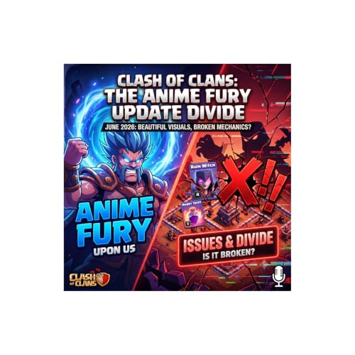 Clash of Clans ANIME FURY Update: Beautiful Visuals, Broken Mechanics - English