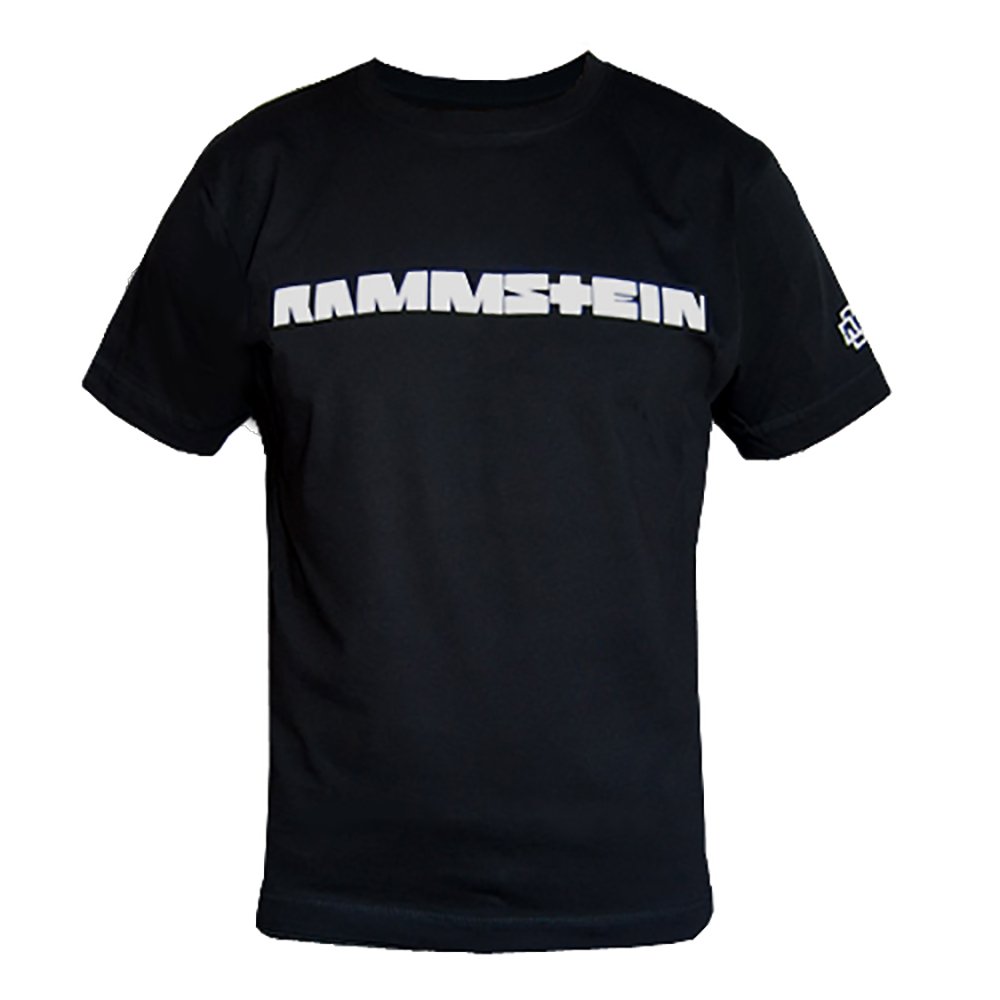Rammstein Men's Black T-Shirt (M), Official Band Merchandise