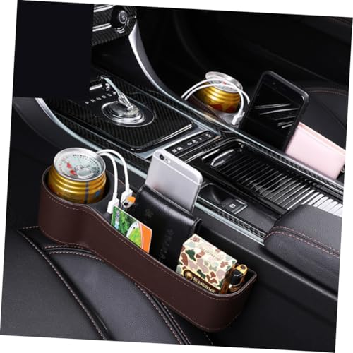 Combleur D'espace Multifonction Voiture en Cuir avec USB - 3