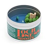 JD and Kate Industries Loch Ness Monster Scented Candle | Scotland themed gift | Scotch Pine Scent