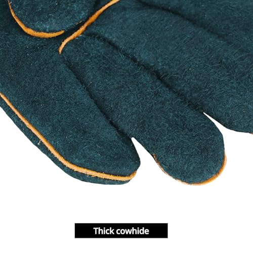 QWORK® Bissfeste Handschuhe 60 cm, Schnittfeste Handschuhe, Schutzhandschuhe für den Ganzen Arm, zum Baden, Gärtnern, Umgang mit Tieren