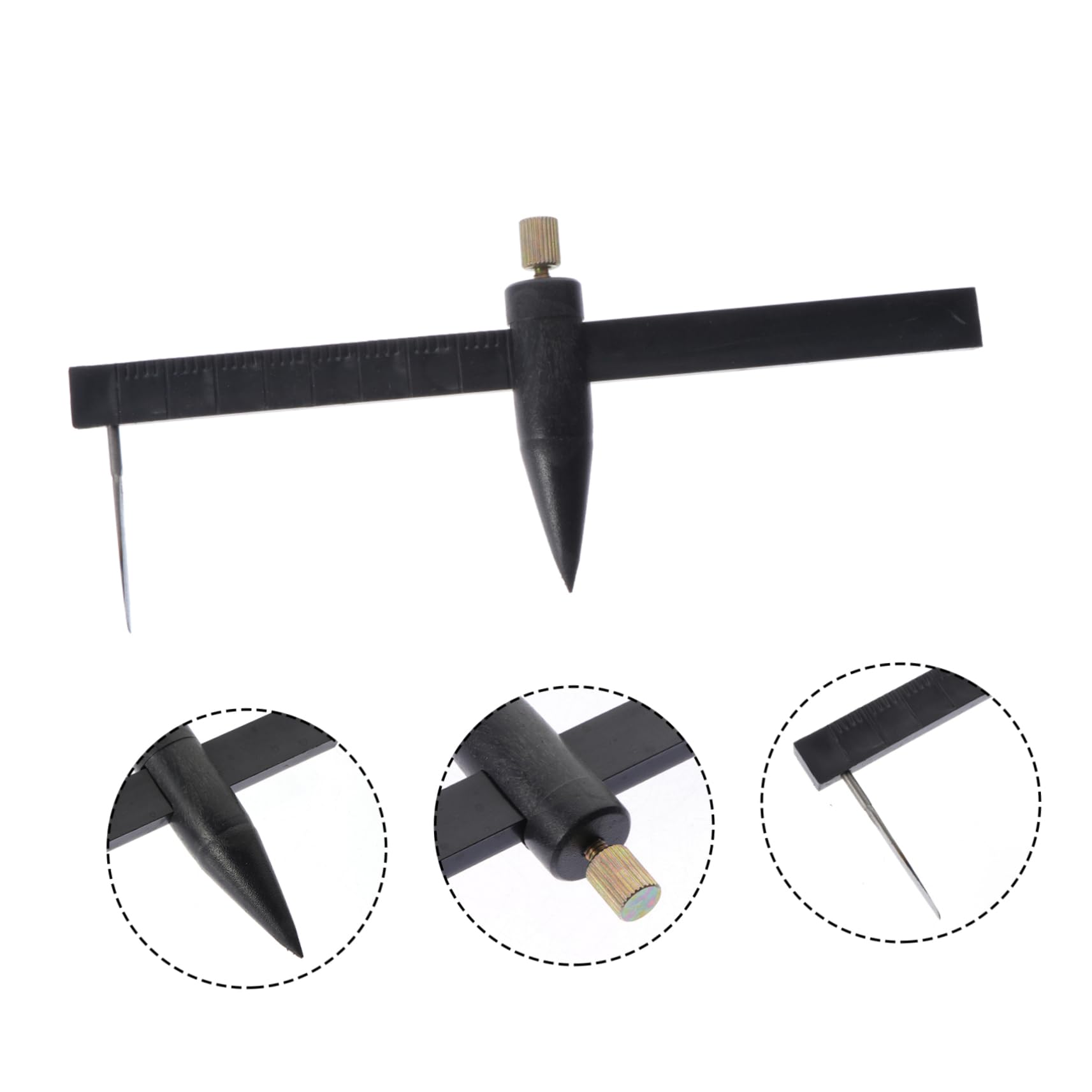 EXCEART 5pezzi Strumento per Ceramica e Modellismo Taglierina Circolare per Argilla con Design Compatto Utensile per Progetti Artistici e Sculture Facile da Usare e Sicuro per Mani