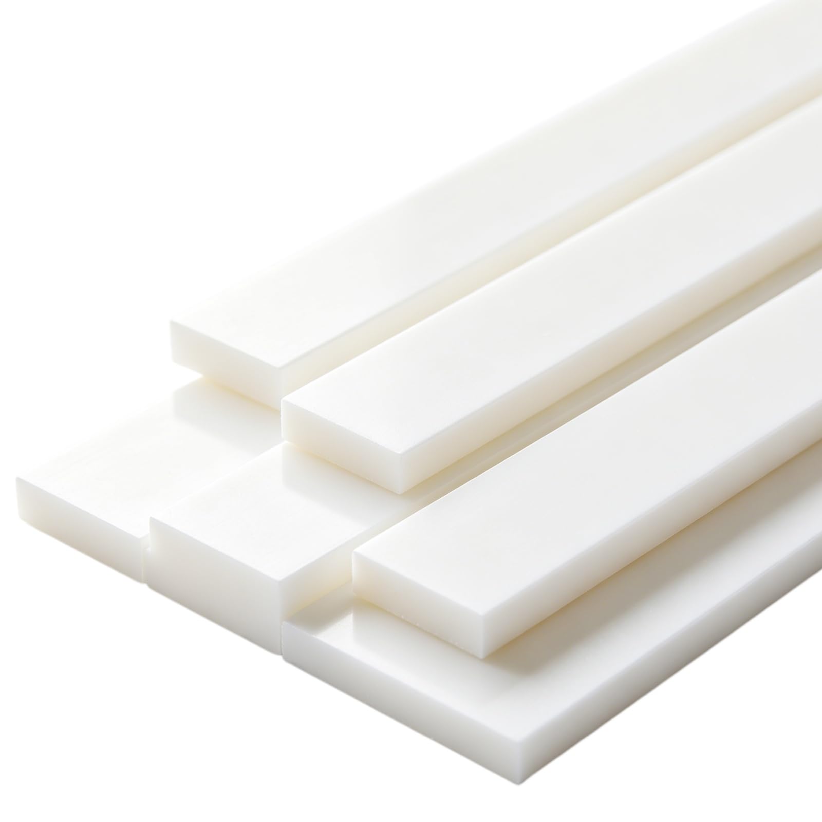 Barra plana de plástico ABS rígido de 500 x 90 mm con acabado liso de alta densidad