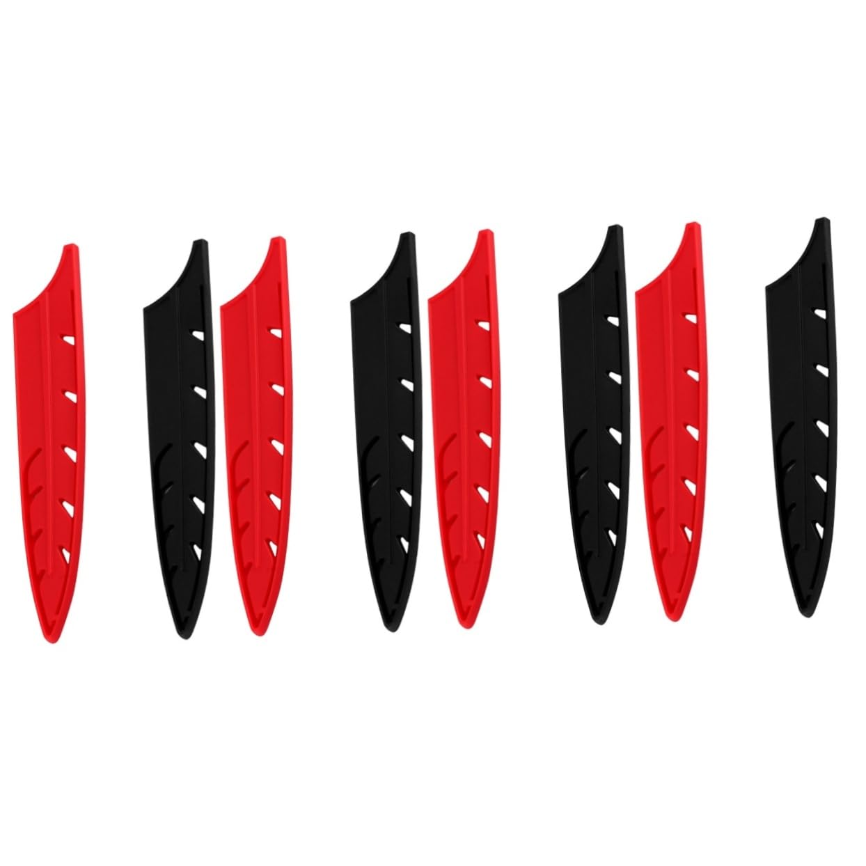 TOPBATHY 8piezas Cuchillo Protector De Cuchillas Funda De Seguridad Para Cortadores De Cocina Cubierta Para Interiores y Exteriores Para Camping y Almacenamiento