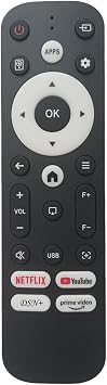 Replacement Remote Compatible for VOPLLS Q5 Smart Mini Projector Video Projector